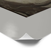 Poster Impression du livre d'invités de l'arbre du mariag (Coin)