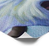 Poster Impression d'un mur de pureté (Coin)