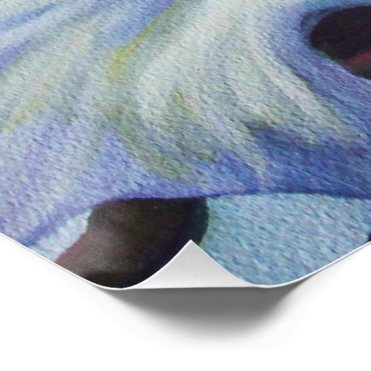 Poster Impression d'un mur de pureté (Coin)