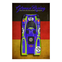 Impression graphique d'une série de voitures de co