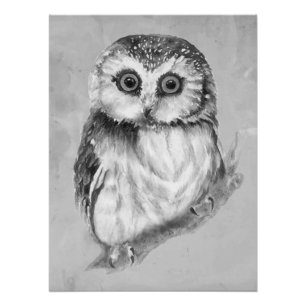 Poster Impression minimaliste aquarelle pour les amateurs