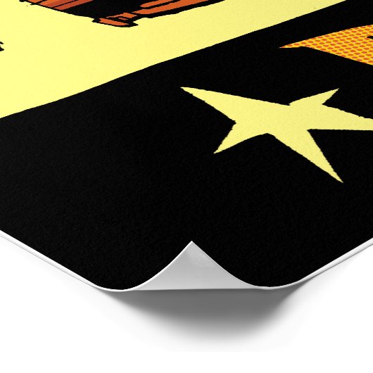 Poster Impression/Poster plus rapide que d'aller (Coin)