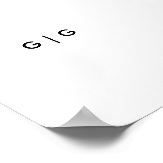 Poster Impression, semi-brillant standard (Coin)