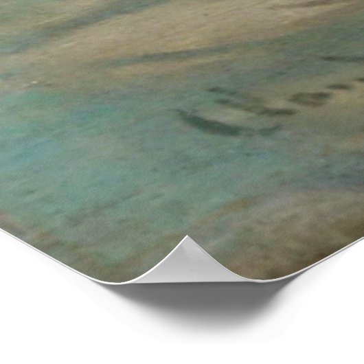 Poster Impression, Soleil Levant par Claude Monet 1872 (Coin)