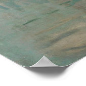 Poster Impression, Soleil levant, peinture célèbre, (Coin)