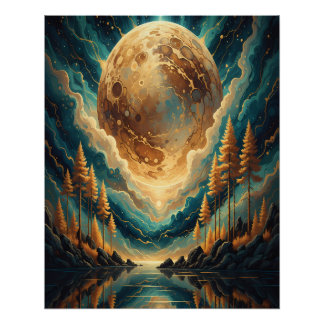 Poster Impression sur toile tendue
