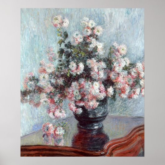 Poster impressionist colorful still life floral (Devant)