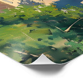 Poster Impressionist image of Mompellier around 1906 (Coin)