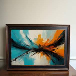 Poster Impressionnisme abstrait moderne Minimalisme 3:2