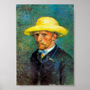 Poster Impressionnisme Vincent Van Gogh Autoportrait Famo