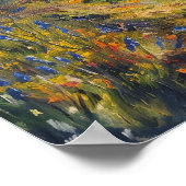 Poster Impressionniste A I Peinture Printemps par rivière (Coin)