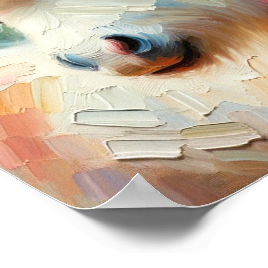 Poster Impressionniste de Cute Pony (Coin)