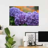 Poster impressionniste Hydrangea (Bureau à domicile)