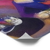 Poster Impressionniste Moderne, Bar Fréquenté (Coin)