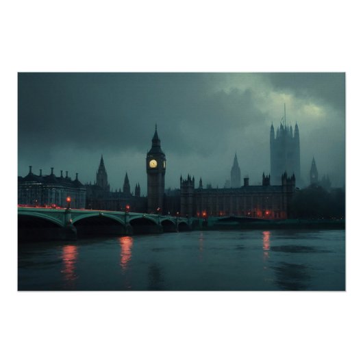 Poster Impressions de London Town 1896 Art (Devant)