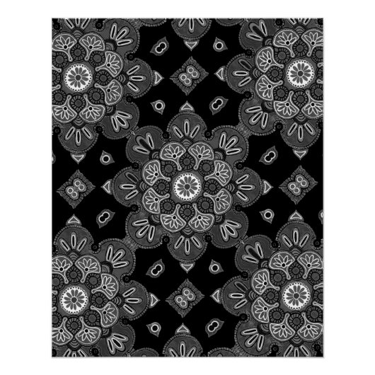 Poster imprimable avec design de médaillon (Devant)