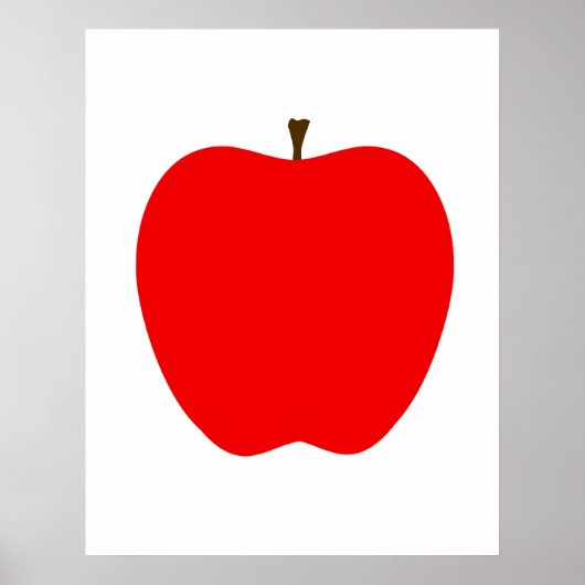 Poster Imprimante Apple moderne (Devant)
