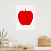 Poster Imprimante Apple moderne (Cuisine)