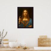 POSTER IMPRIMANTE D'ART FINE SALVATOR MUNDI (Cuisine)