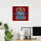 Poster Imprimante d'art 'Rock n'Roll Lobotomy' - (pop sur (Bureau à domicile)