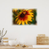 POSTER IMPRIMANTE D'HUILE DE FLEURS DU MATIN (Cuisine)