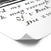 Poster Imprimante Livre (Coin)