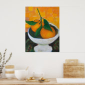 Poster Imprimante Toile Oranges (Cuisine)