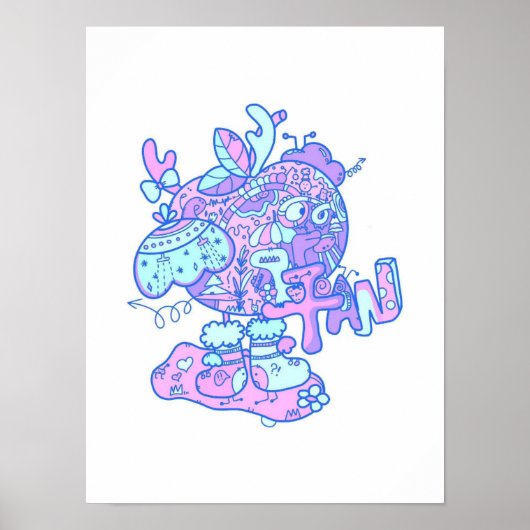 Poster Imprimantes Apple de Noël originales (Devant)