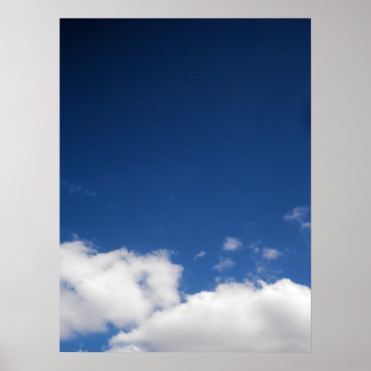 Poster Imprimantes Clouds & Blue Sky (Devant)