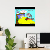 Poster Imprimantes d'affiche amusantes de l'hôpital Golfb (Bureau à domicile)