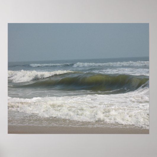 Poster Imprimantes d'affiche de plage (Devant)