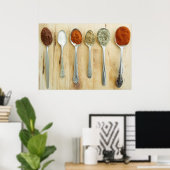 Poster Imprimantes d'affiches d'épices (Bureau à domicile)