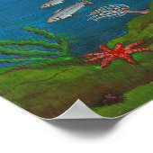 Poster Imprimantes de peinture de mythe inuit (Coin)