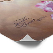 Poster Imprimantes en toile UV "Bluebirds" (Coin)