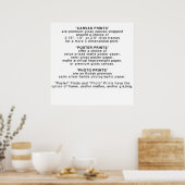 POSTER IMPRIMANTES - INFO - 3 TYPES (Cuisine)