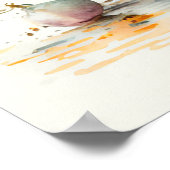 Poster Imprimantes pour bébé animal pour pépinière, affic (Coin)