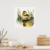 Poster Imprimantes pour bébé animal pour pépinière, affic (Cuisine)