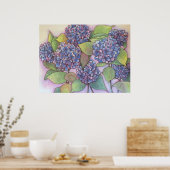 Poster IMPRIMATION D'Hydrangeas CANVAS (Cuisine)