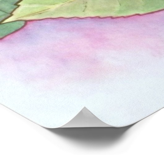 Poster IMPRIMATION D'Hydrangeas CANVAS (Coin)