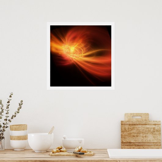 POSTER IMPRIMATION GAMMA RAY BURST (Cuisine)