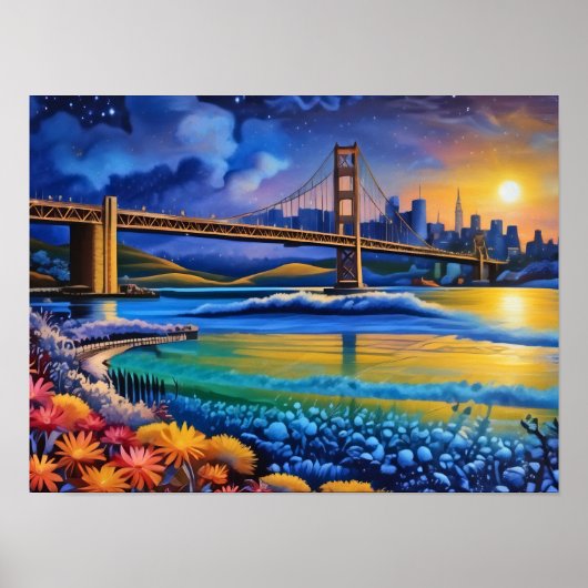 Poster Imprimé à San Francisco, papier d'affiche de valeu (Devant)