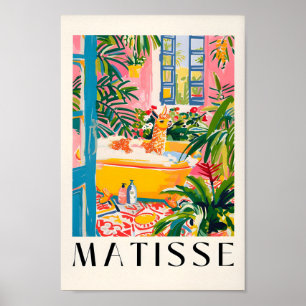 Poster Imprimé Art Matisse, Imprimé Art Llama, Décor Sall