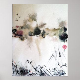 Poster Imprimé Art Paix