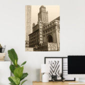 Poster Imprimé d'art photo Old Chicago (Bureau à domicile)