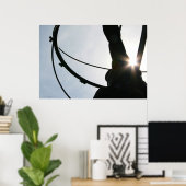 Poster Imprimé de la statue Atlas (Bureau à domicile)