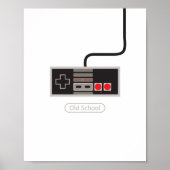 Poster Imprimé de l'ancienne école (Devant)