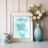 Poster imprimé de prière Reiki | Juste pour aujour