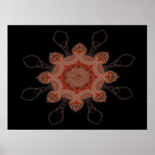 Poster Imprimé d'étoile marocaine