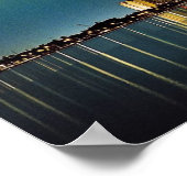 Poster Imprimé Discovery Over West Palm Beach (Coin)