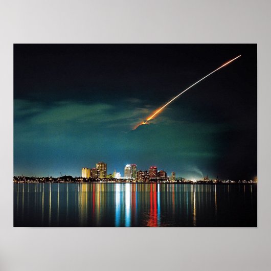 Poster Imprimé Discovery Over West Palm Beach (Devant)